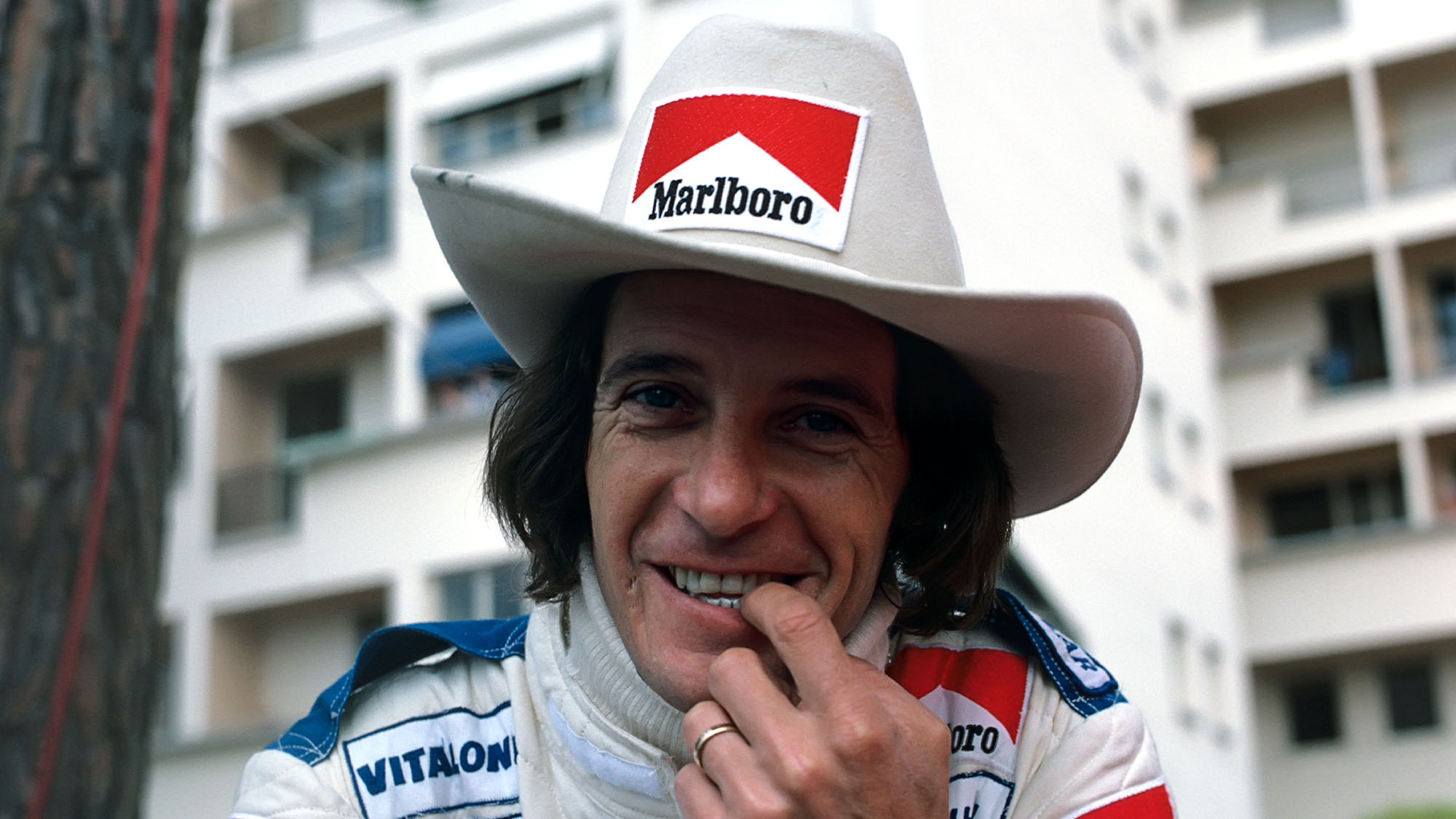 Arturo Merzario, March-Ford 761B, Grand Prix of Monaco, Circuit de Monaco, 22 May 1977. (Photo by Bernard Cahier/Getty Images)