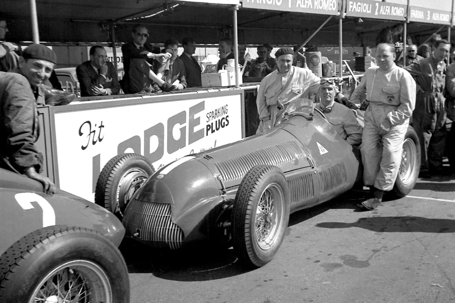 Photo A.029010 ALFA ROMEO 158 GIUSEPPE FARINA GRAND PRIX SPA
