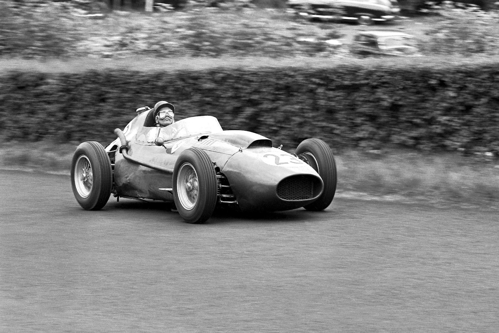 Phil Hill in his Ferrari Dino 156
