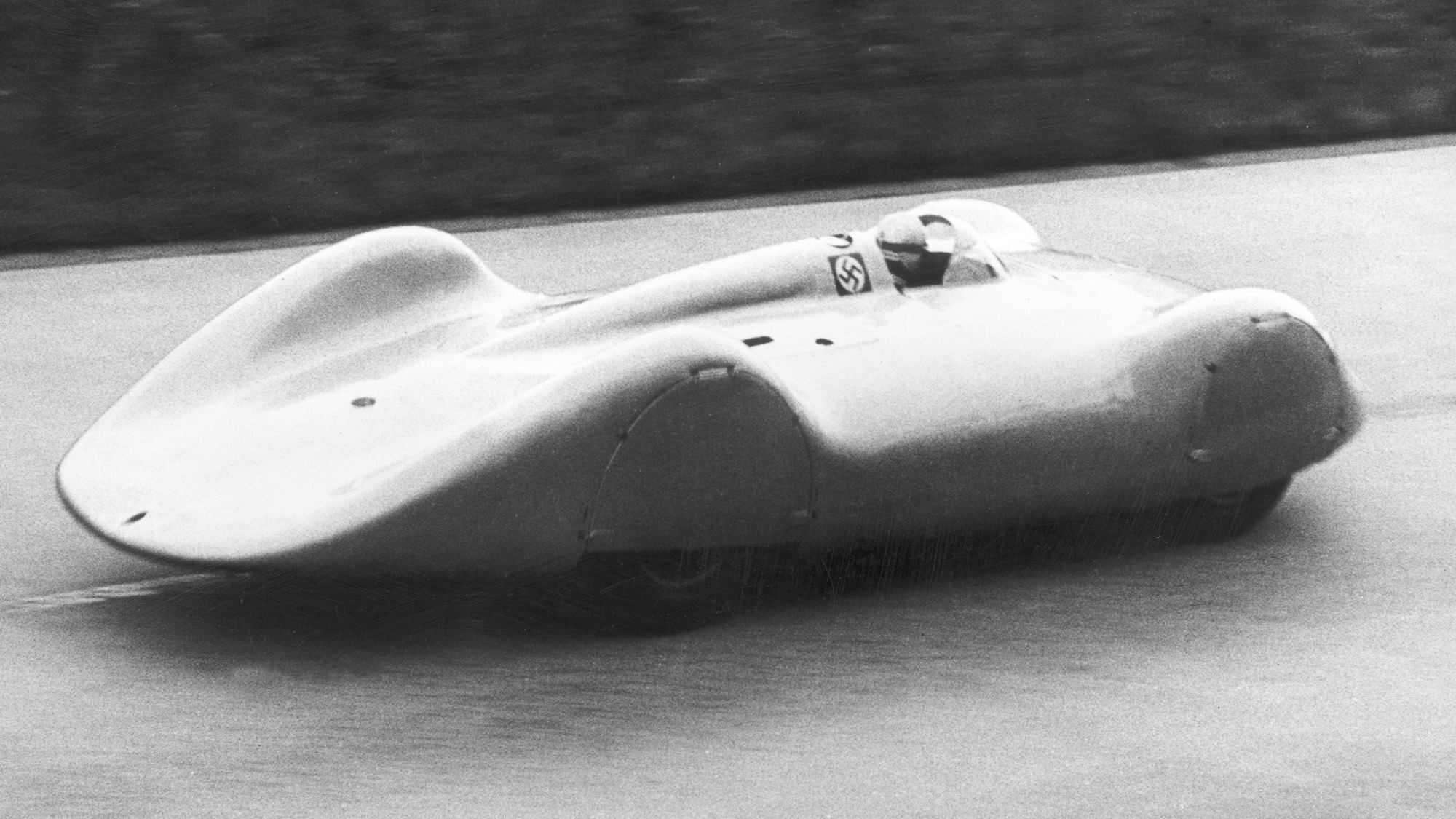 Bernd Rosemeyer's Auto union slipstreamer in 1937