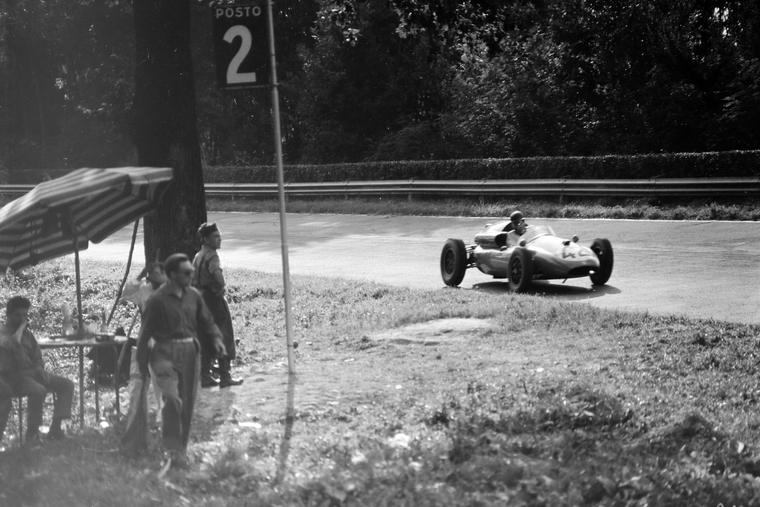 Ian Burgess in a Cooper T51 Maserati