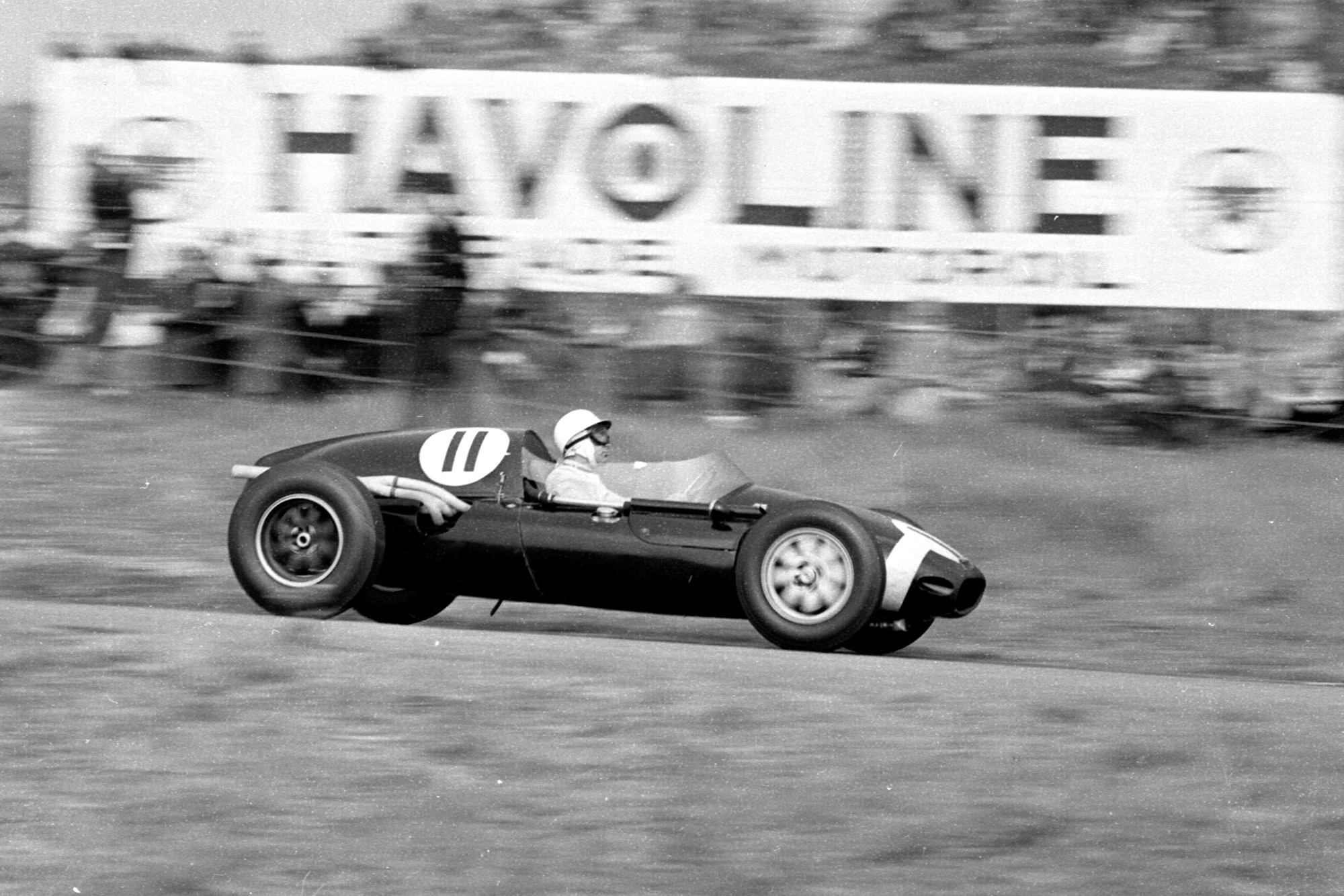 Stirling Moss in his Cooper T51 Climax.
