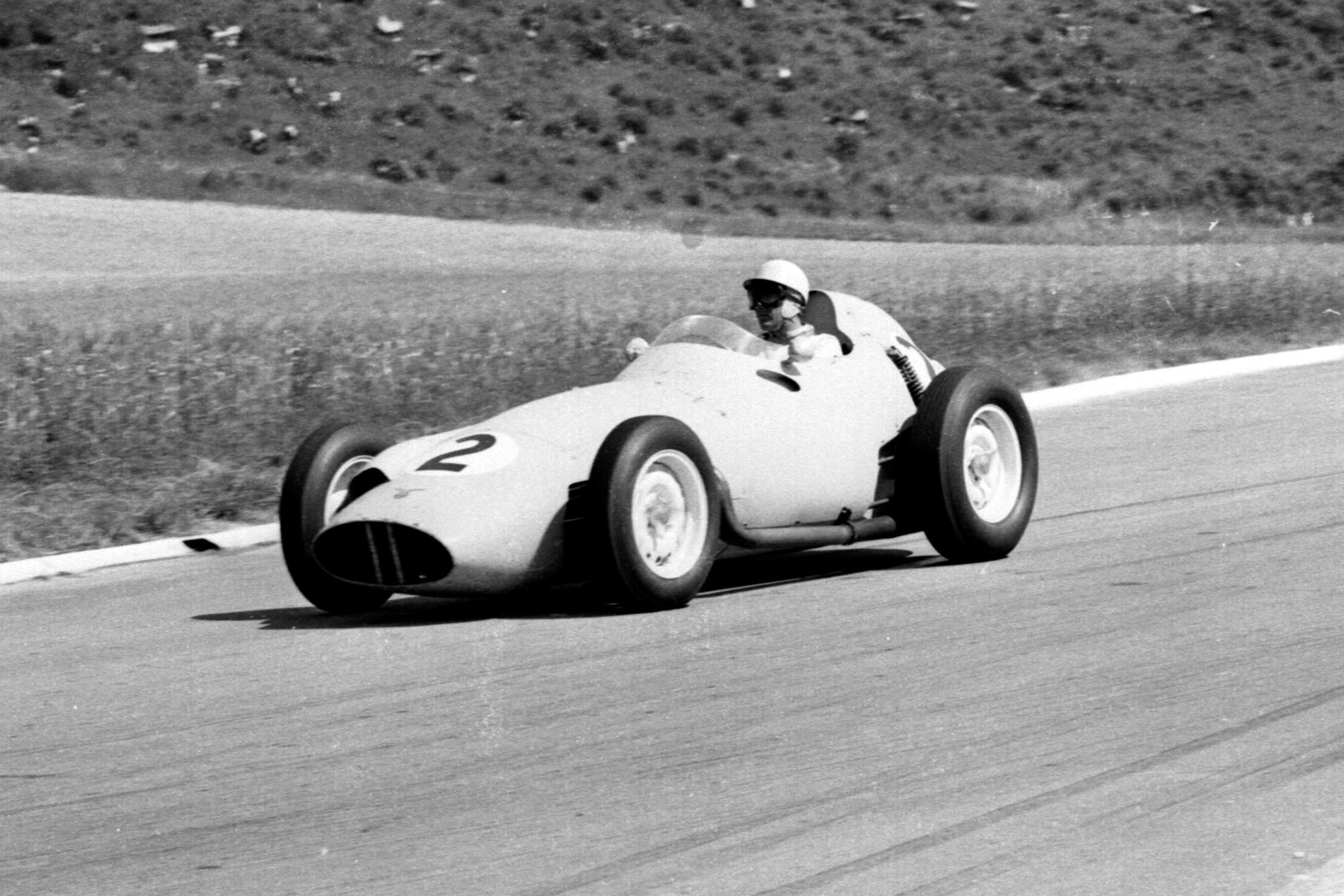 Jo Bonnier in his BRM P25.