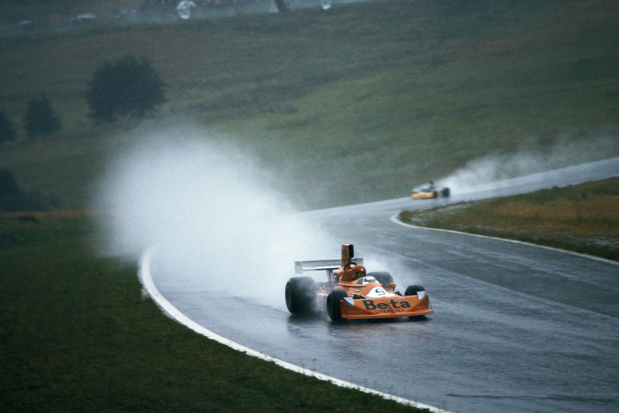 Vittorio Brambilla in his March at the 1975 Osterriechring