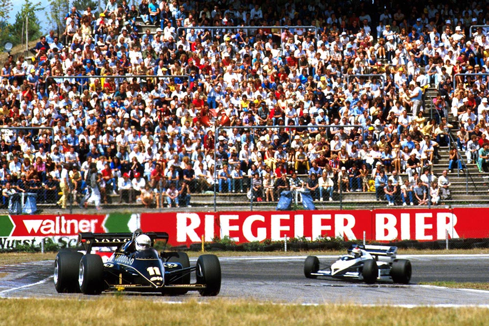 Elio de Angelis in the Lotus 95T retired after qualifying.