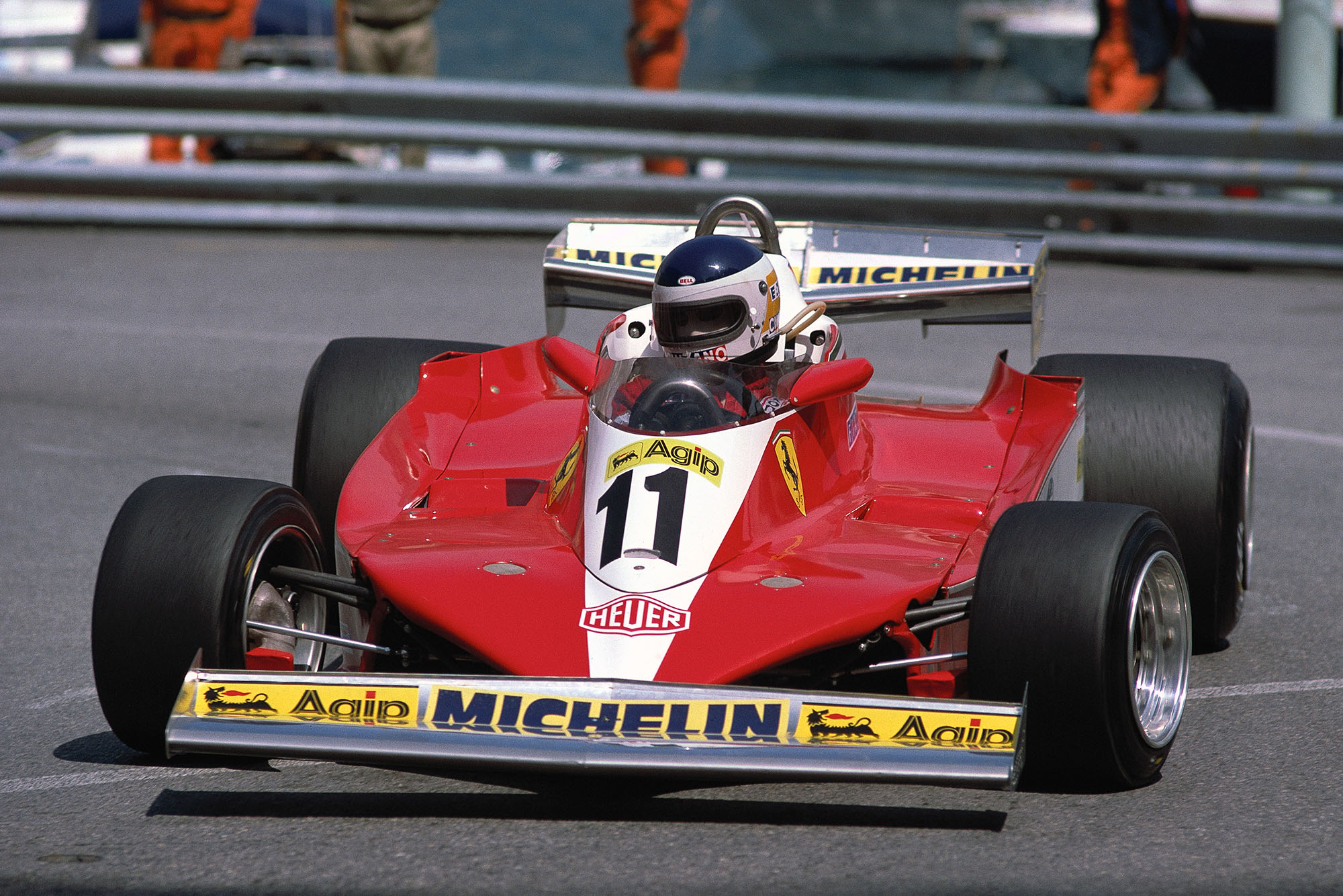 Carlos Reutemann (Ferrari) at the 1978 Monaco Grand Prix.