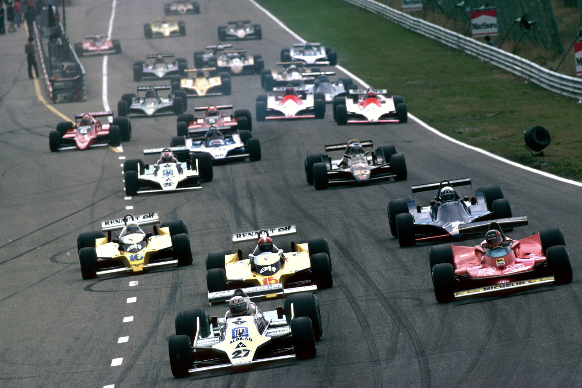 1979 Dutch GP start 2