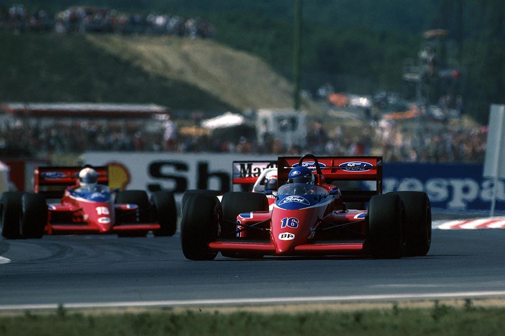 Patrick Tambay in his Lola THL2.