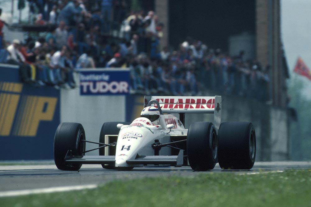 Pascal Fabre driving his AGS JH22.