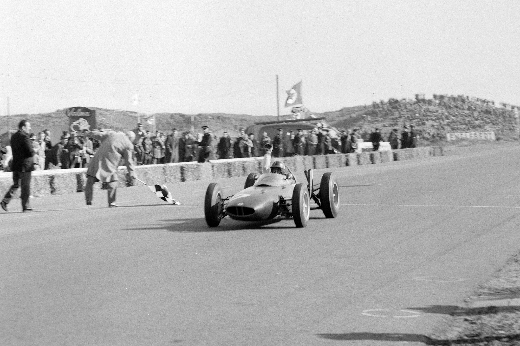 Hill claims victory for BRM