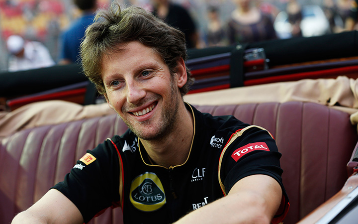 romain grosjean 2013