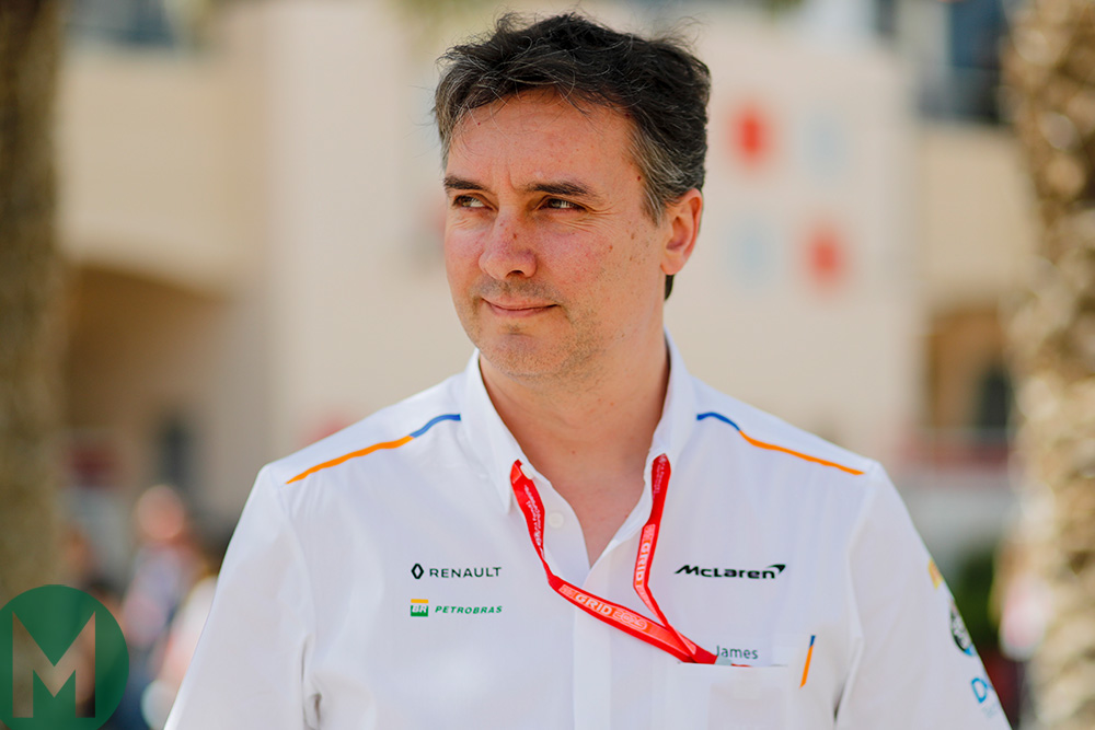 James Key McLaren F1