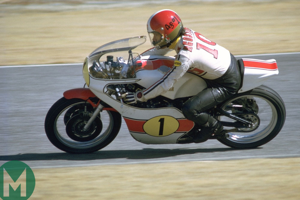 Giacomo Agostino on a Yamaha in 1975