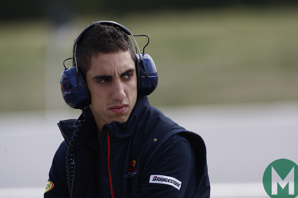 Sebastien Buemi during testing at Paul Ricard in 2008