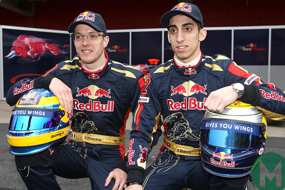 Sebastien Bourdais with Sebastien Buemi