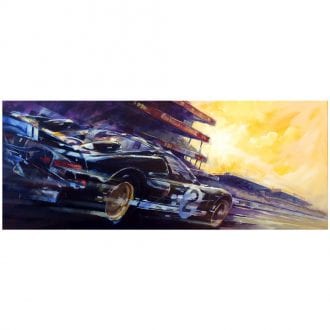 Product image for Ford GT40 MkII - Le Mans - 1966 | Andrew Hill | Limited Edition print