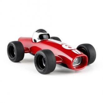 Product image for Malibu Racing Car - No 6 | Dark Red | Toy Model