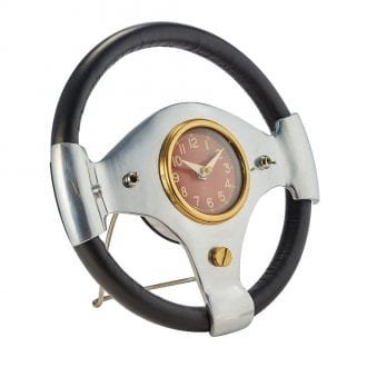 Product image for Speedster - Steering Wheel | Desk Clock