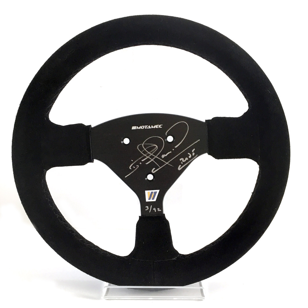 Product image for Nigel Mansell - Williams FW14B - 1992 | replica steering wheel | signed Nigel Mansell | full-size