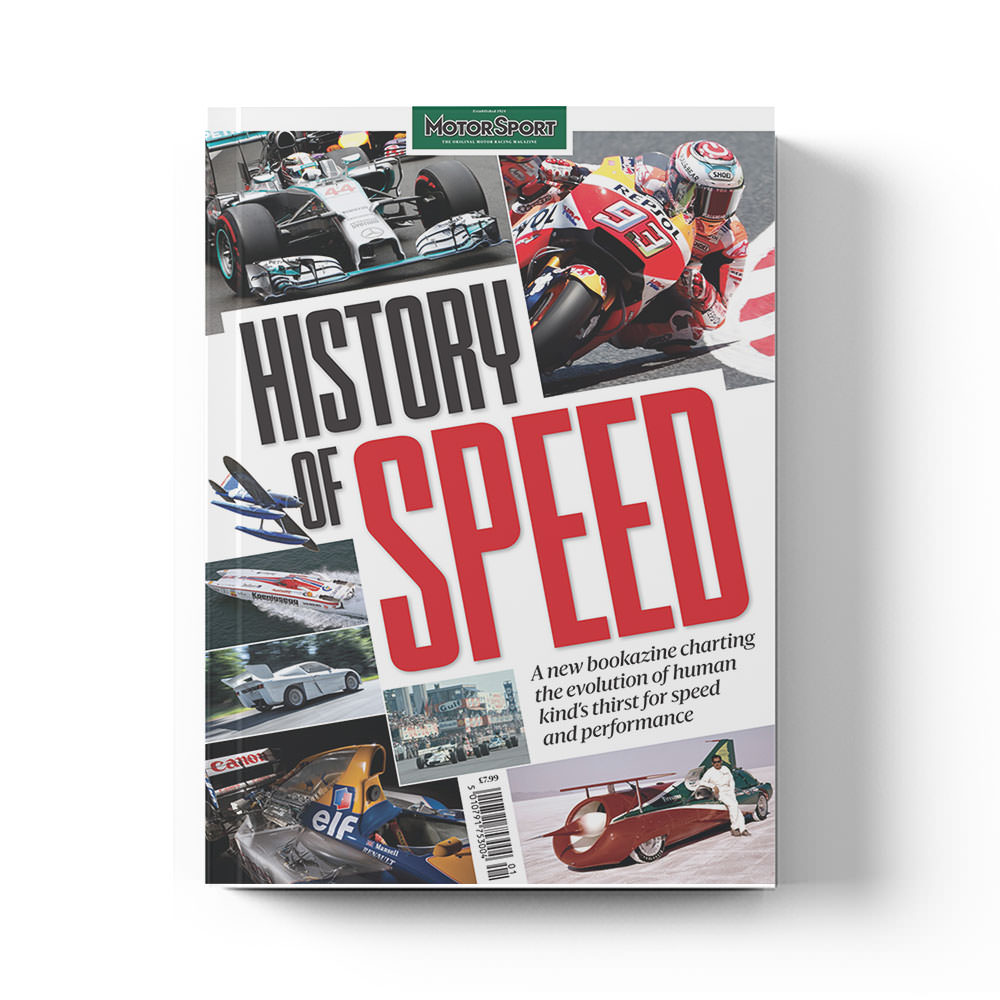 Product image for History of Speed | Motor Sport Magazine | Bookazine