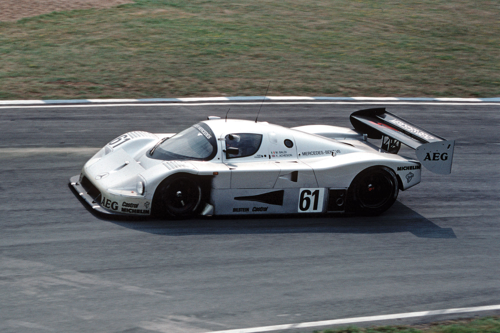 Kenny Acheson Sauber C9 Mexico