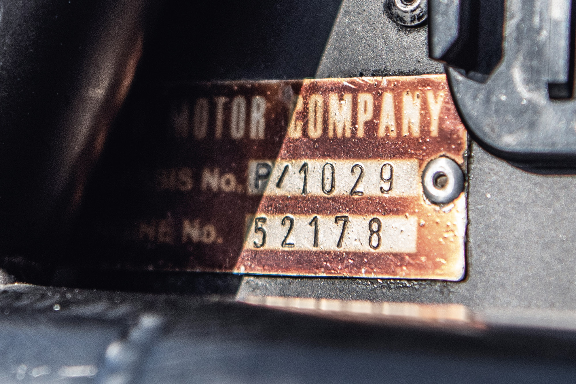 Ford Gt40 plate