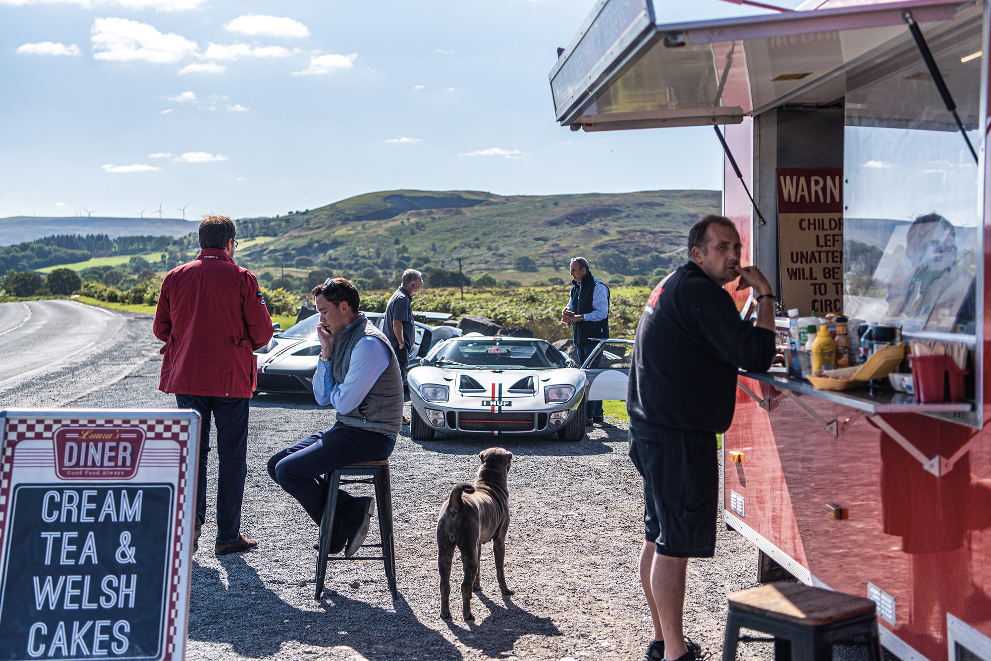 Ford Gts lunch stop