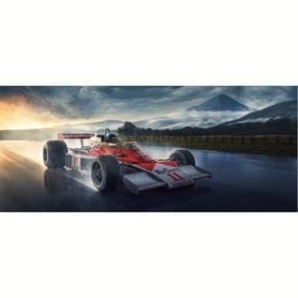 Product image for Hunting For Victory | James Hunt - McLaren - 1976 | Automobilist | artwork