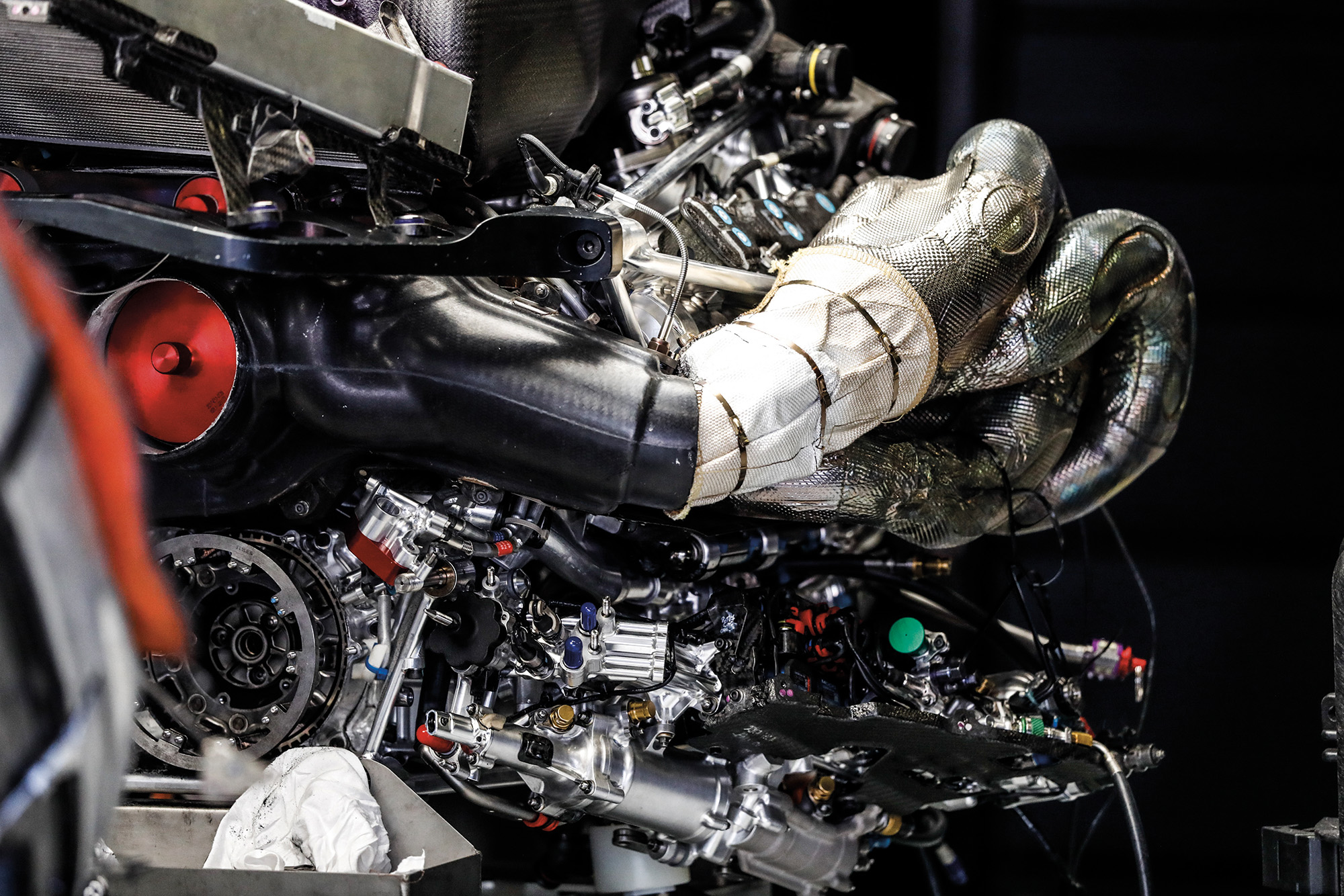 Formula 1 hybrid engine