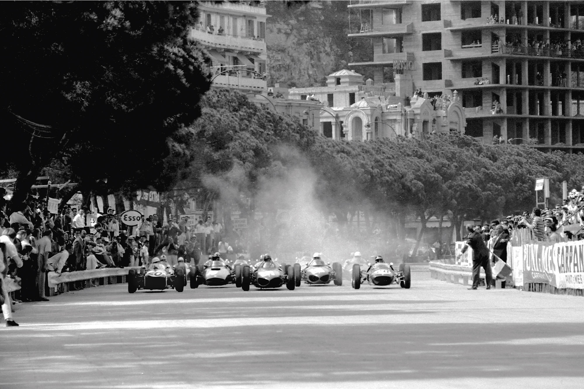 Start of the 1961 Monaco Grand Prix