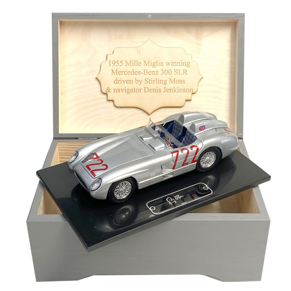 Stirling Moss Mercedes Benz 300 Slr 1955 Signed Stirling Moss 1 18