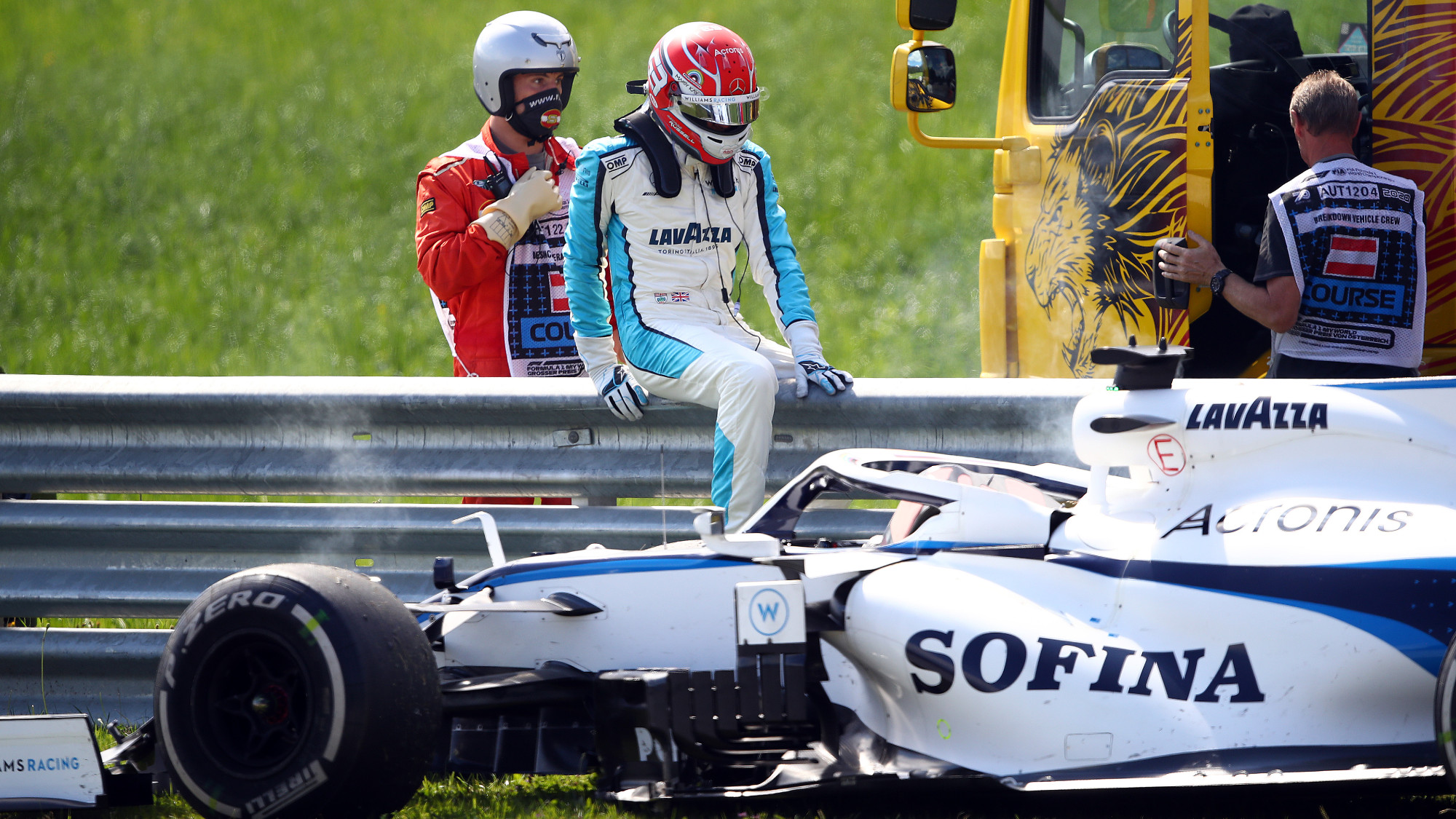 George Russell, 2020 Austrian GP