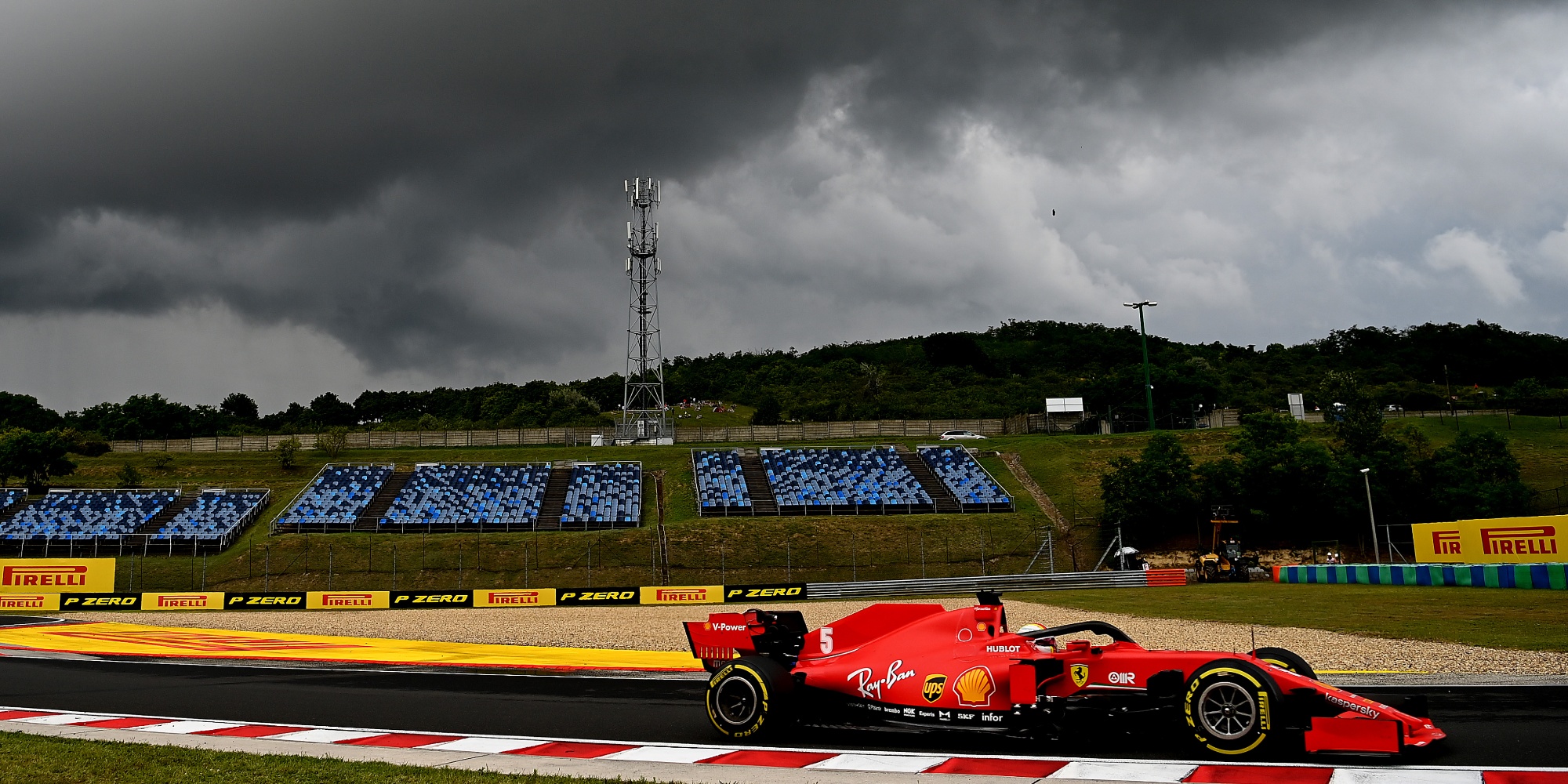 Sebastian Vettel, 2020 Hungarian GP