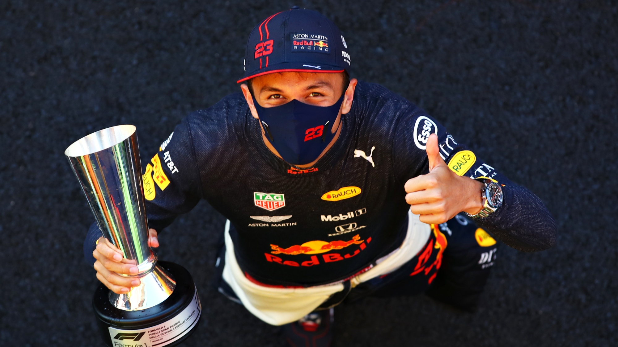 Alex Albon, 2020 Tuscan GP