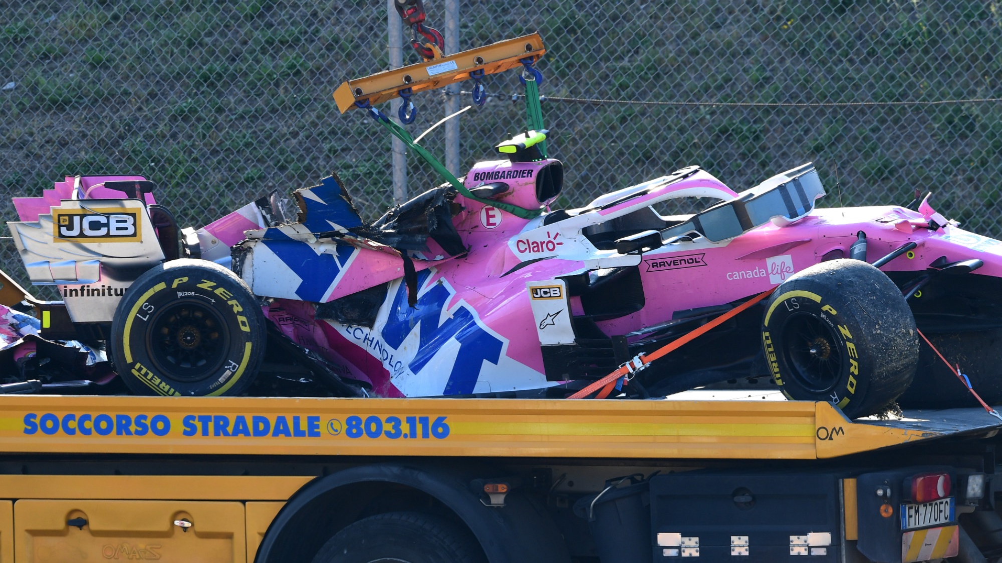Lance Stroll, 2020 Tuscan GP