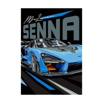 Product image for McLaren Senna | Joel Clark | poster-print