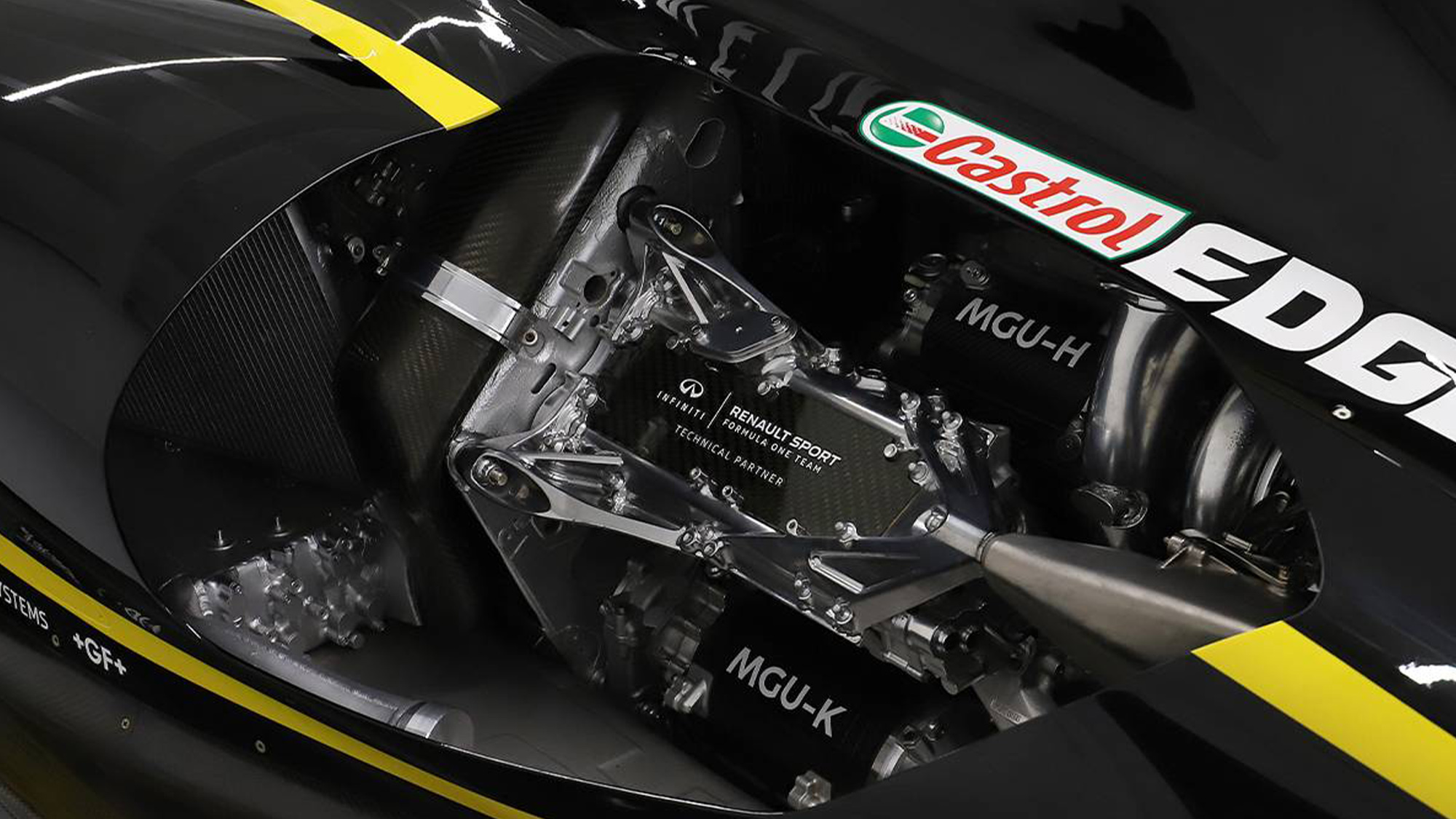 Renault RS16 for auction cutaway