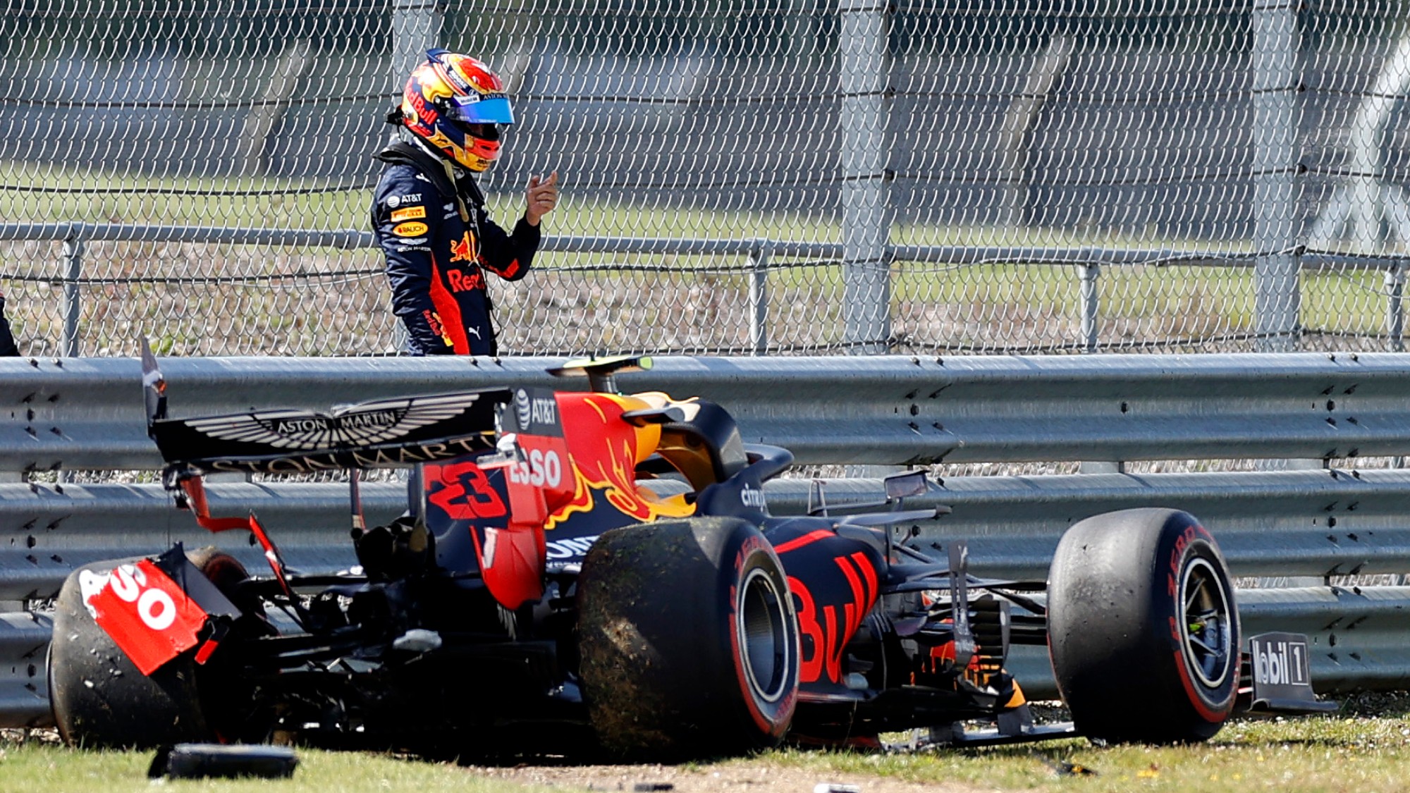 2020 British GP, Alex Albon