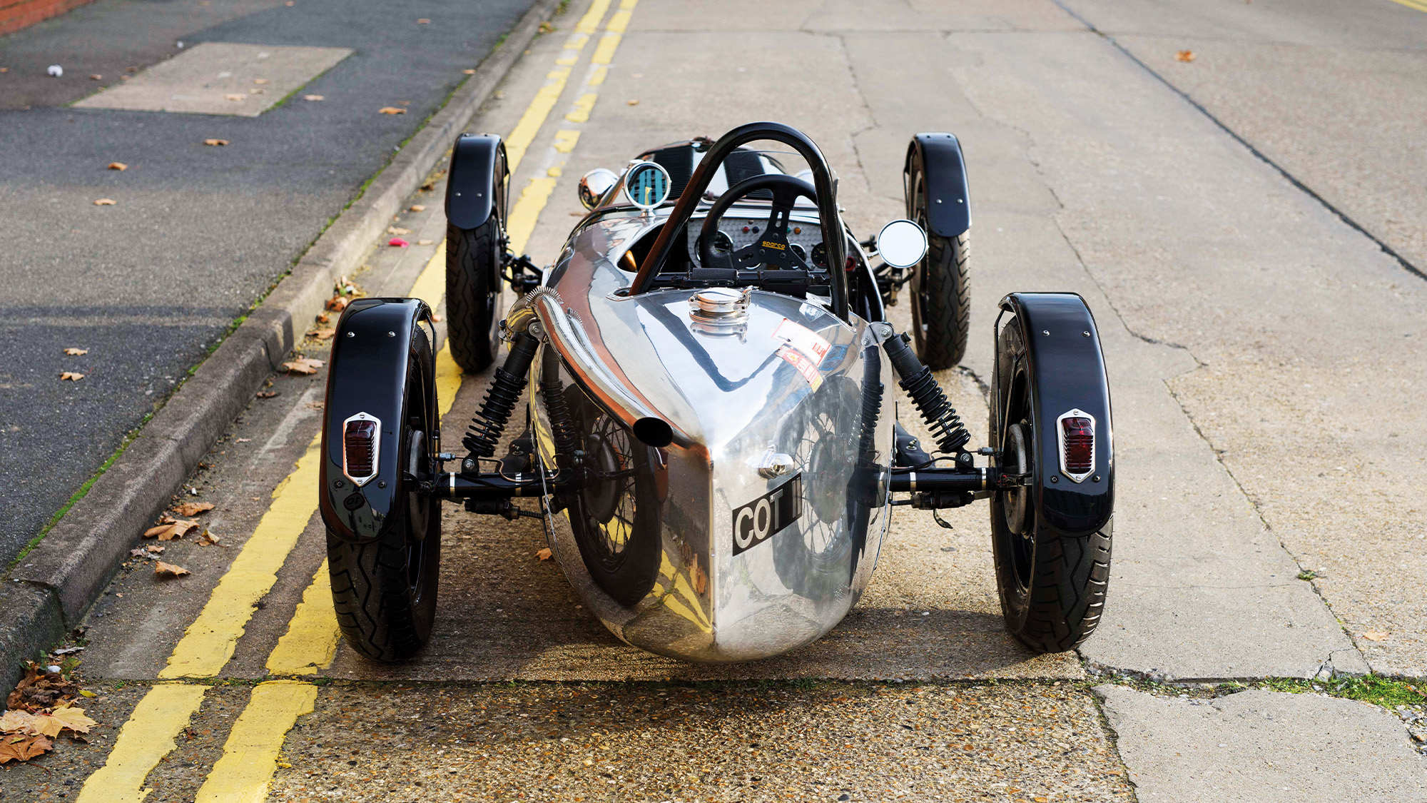 Austin Seven Supercharged rear