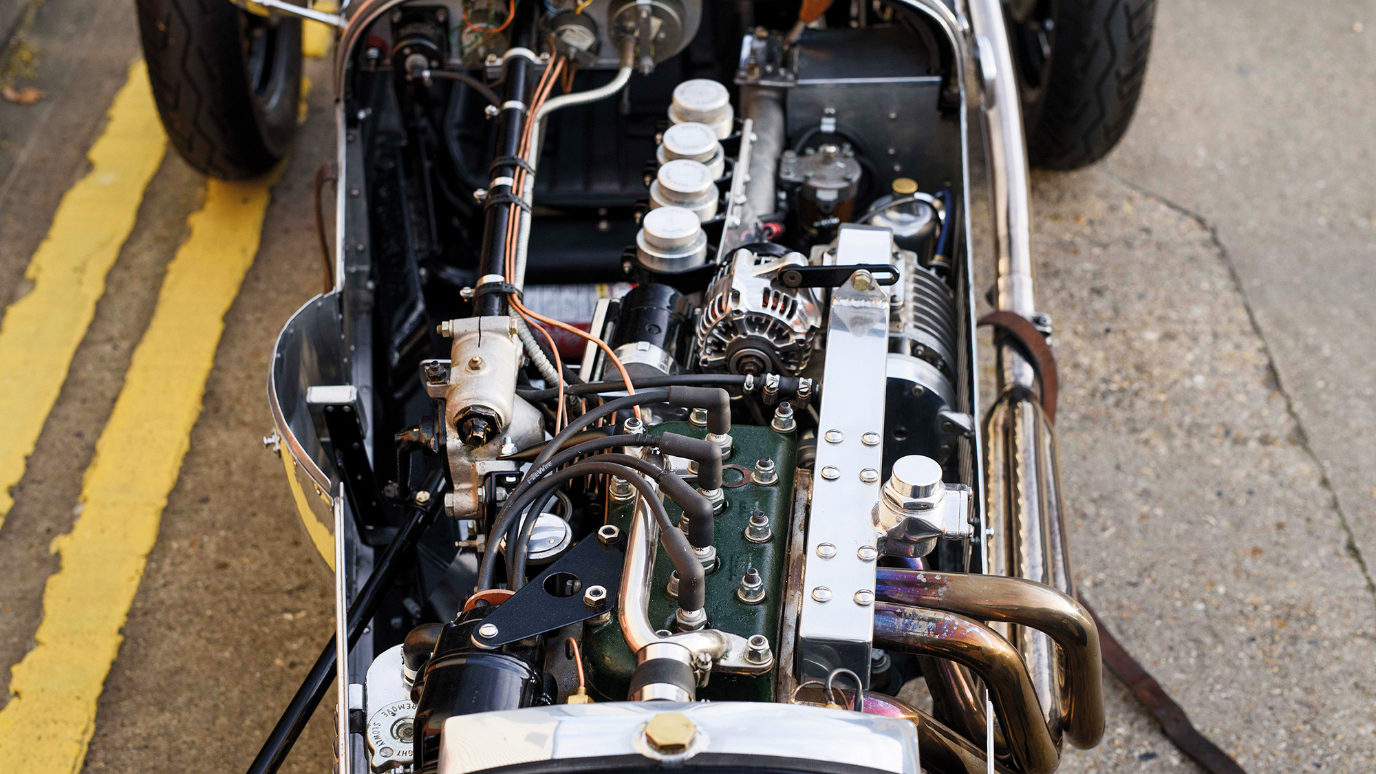 Austin Seven Supercharged engine