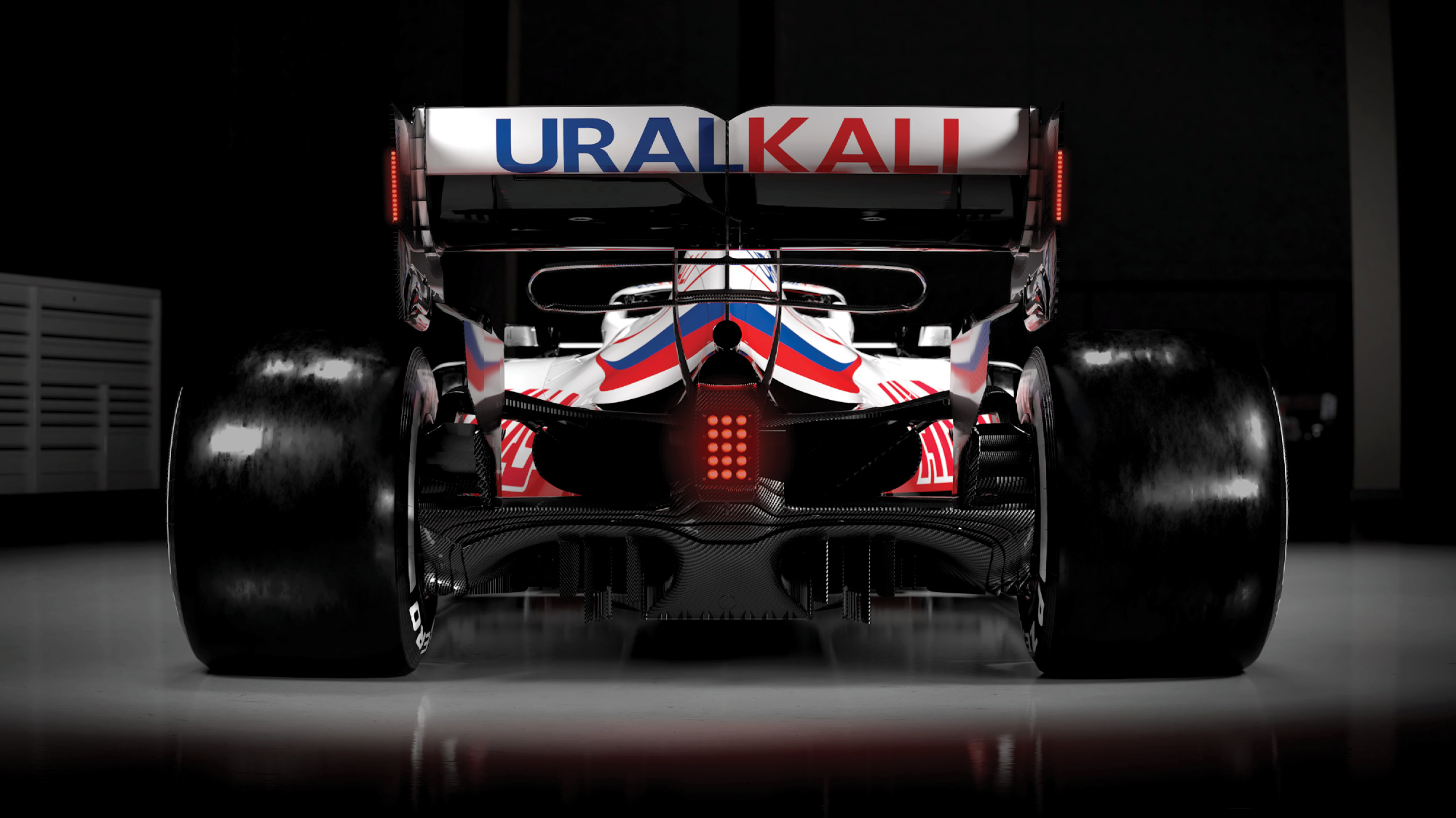 2021 Haas VF21 F1 livery