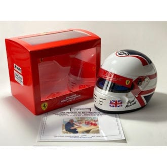 Product image for Nigel Mansell | Ferrari | 1/2 scale helmet | signed