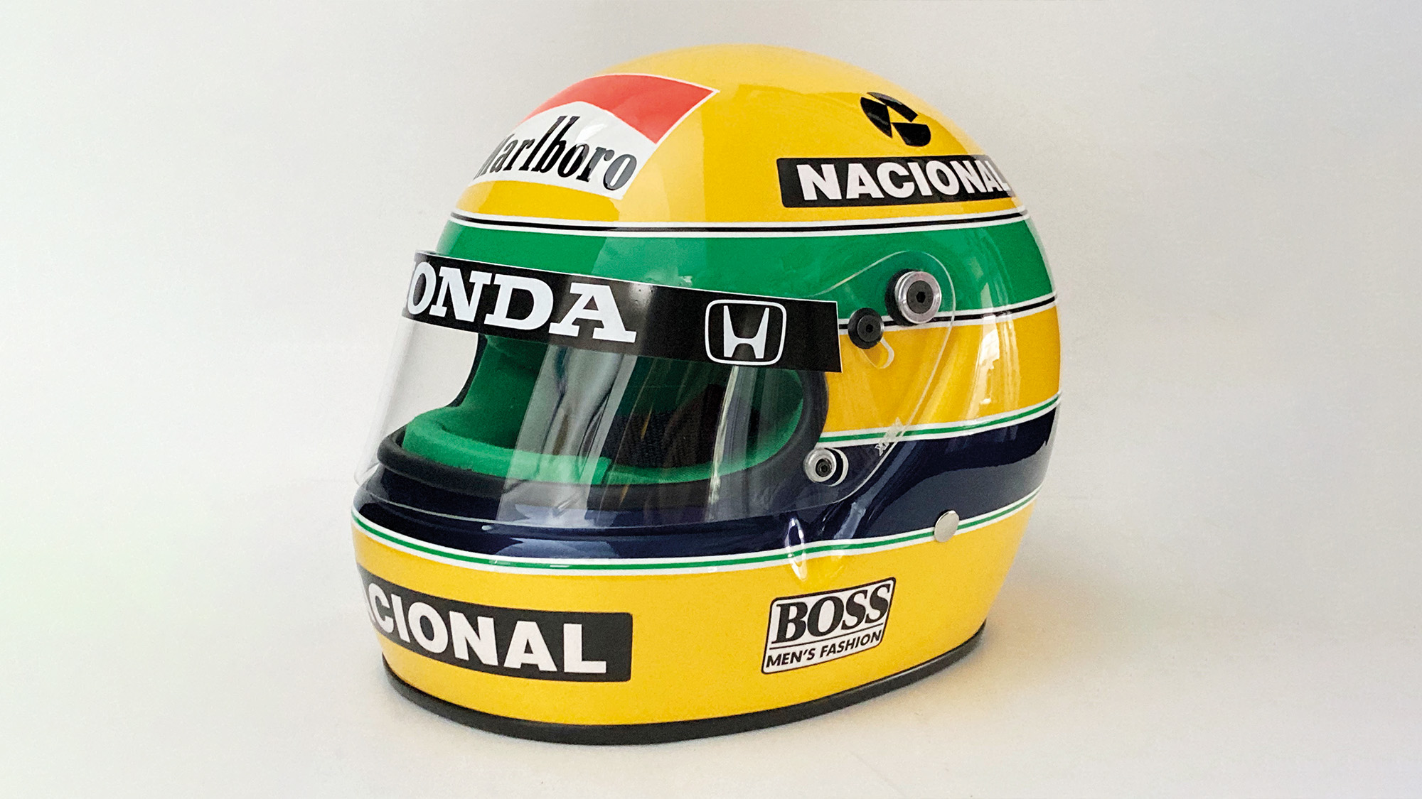 Ayrton Senna helmet