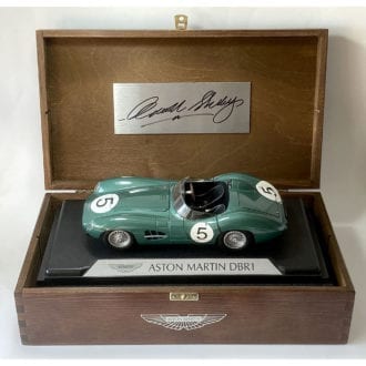 Product image for Carroll Shelby signed Aston Martin DBR1 Box Set