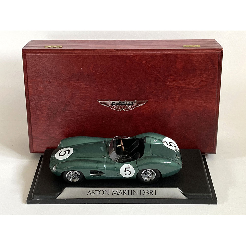 Product image for Carroll Shelby signed Aston Martin DBR1 Box Set