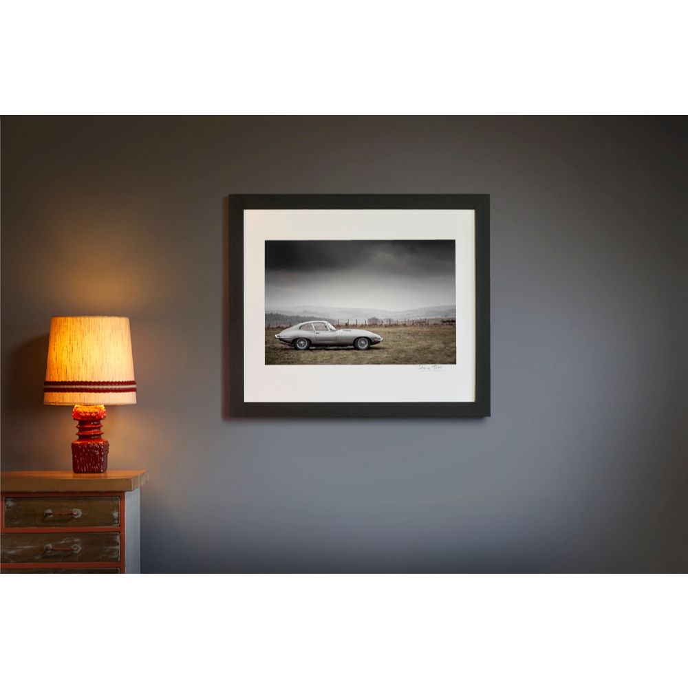 Product image for E-Type Jaguar Landscape | Steve Theo