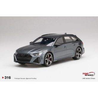 Product image for Audi RS 6 Avant Carbon Black | Daytona Grey | 1/18