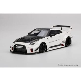 Product image for LB-Silhouette Works Nissan GT-R 35GT-RR | White | 1/18