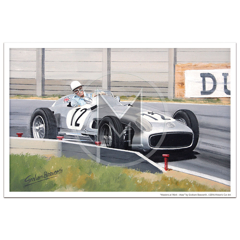 Product image for Masters at Work | Moss and Mercedes | Print