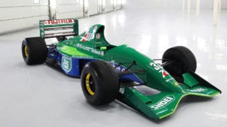 Schumacher’s history-making Jordan 191 on sale for £1.25m